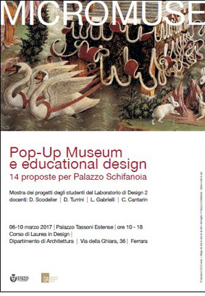 Pop-up Museum e educational design. 14 proposte per Schifanoia