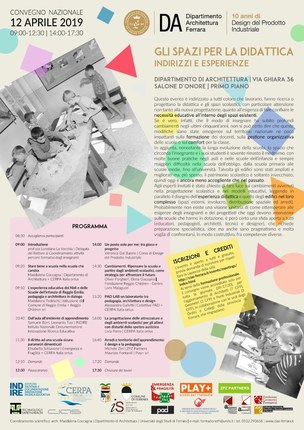 Convegno nazionale Gli spazi per la didattica. Indirizzi e esperienze