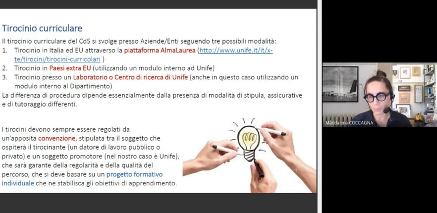 Incontro di orientamento tirocini