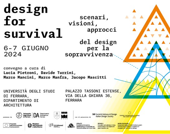 Design for Survival. Scenari, visioni, approcci del design per la sopravvivenza.