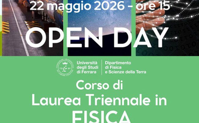 OPEN DAY @ FISICA - UNIFE