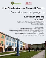 Un nuovo studentato a Pieve di Cento: 27/10/25, presentazione pubblica