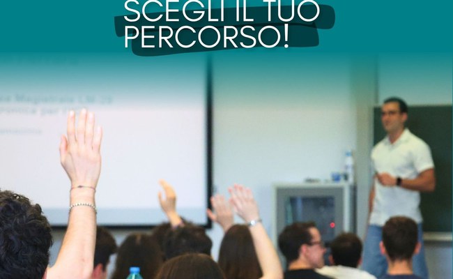 15 Aprile 2026: Scegli il tuo percorso del terzo anno!