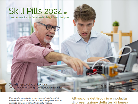 SKILL PILLS 2024_1: Attivazione del tirocinio e modalità di presentazione della tesi di laurea
