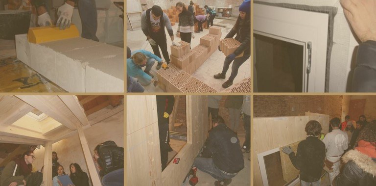 Il cantiere in aula