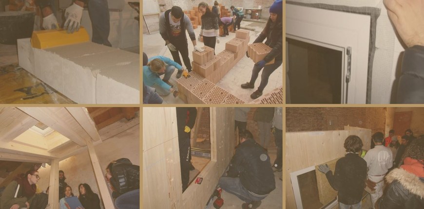 Il cantiere in aula