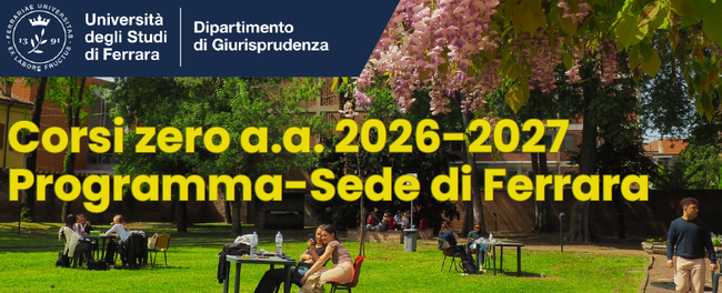Al via i Corsi Zero per i nuovi iscritti: benvenuti nel nostro Dipartimento!