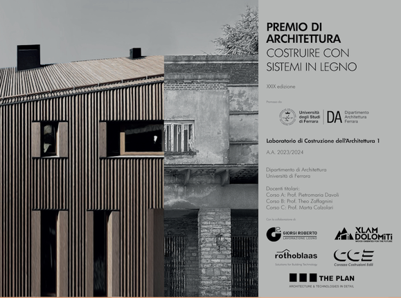 Premio di Architettura. Costruire con sistemi in legno. XXIX edizione