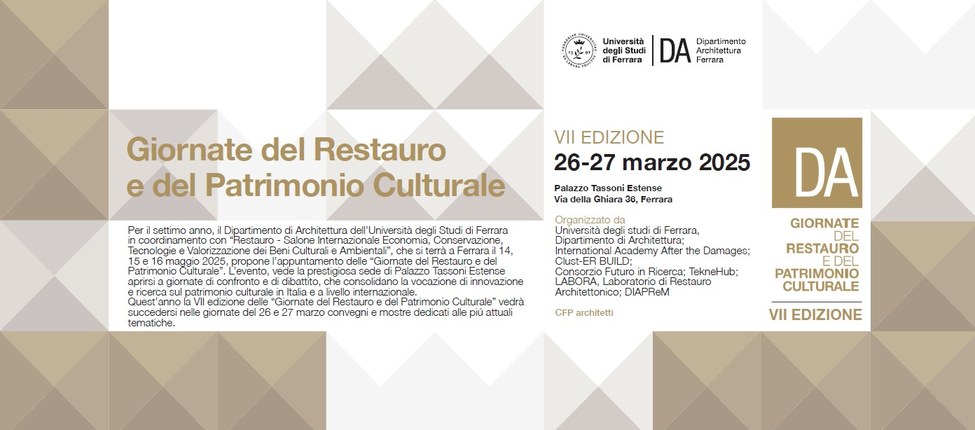 Giornate del Restauro e del Patrimonio Culturale