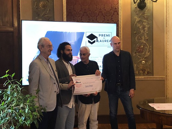 Premio di Laurea Giorgio Ravalli al nostro laureato magistrale Enrico Ferrari