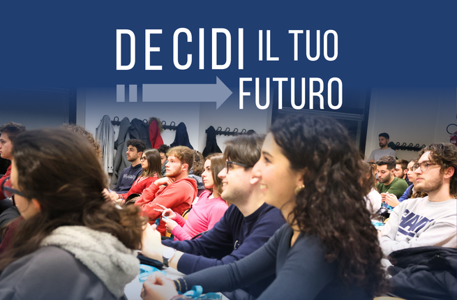 DEcidi il tuo futuro: le opportunità delle nostre Magistrali DEcidi il tuo futuro: le opportunità delle nostre Magistrali
