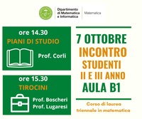Incontro per II e III anno